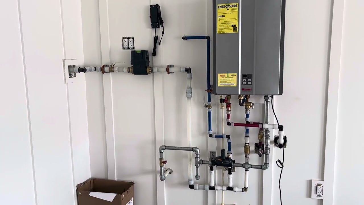 Tankless Water Heater Installation in Brea